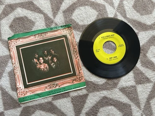 MICHAEL JACKSON : WITH CHILD'S HEART  THAILAND RECORDS VINYL 7 " EP