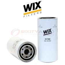 WIX Engine Oil Filter for 2001-2002 International Harvester 2674 7.6L L6 - vc