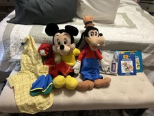 Disney Worlds of Wonder The Talking Mickey Mouse Show AS IS 2 Costumes Closet