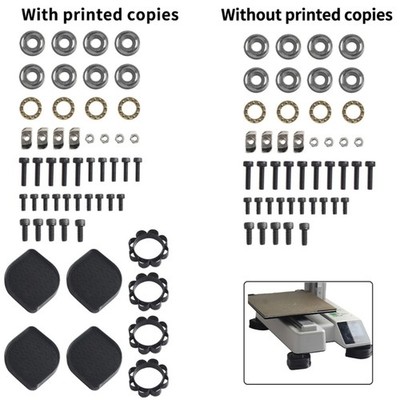 OmniDirectional Self-Aligning AntiVibration Feet for X1 Carbon 3D Printer