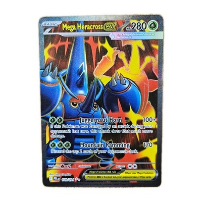 Mega Heracross EX 108/094 Me02: Phantasmal Flames Holo