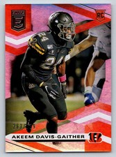 2020 Elite #162 Akeem Davis-Gaither RC /799 (ref 220829)
