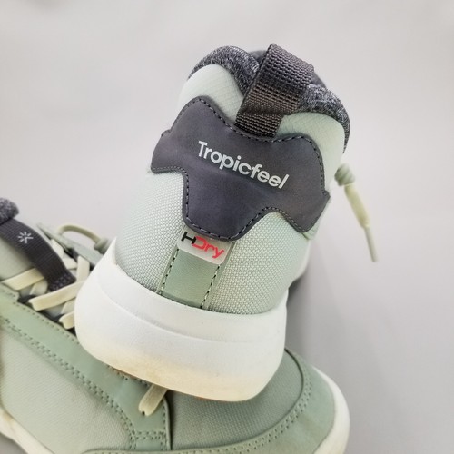 Sneakers Tropicfeel Geyser unisex taglia W 9,5/M 7 impermeabili verde deserto - Foto 2 di 15