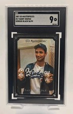 2007 UD Masterpieces - Sandy Koufax #17 Rusted Frame /99 SGC 9