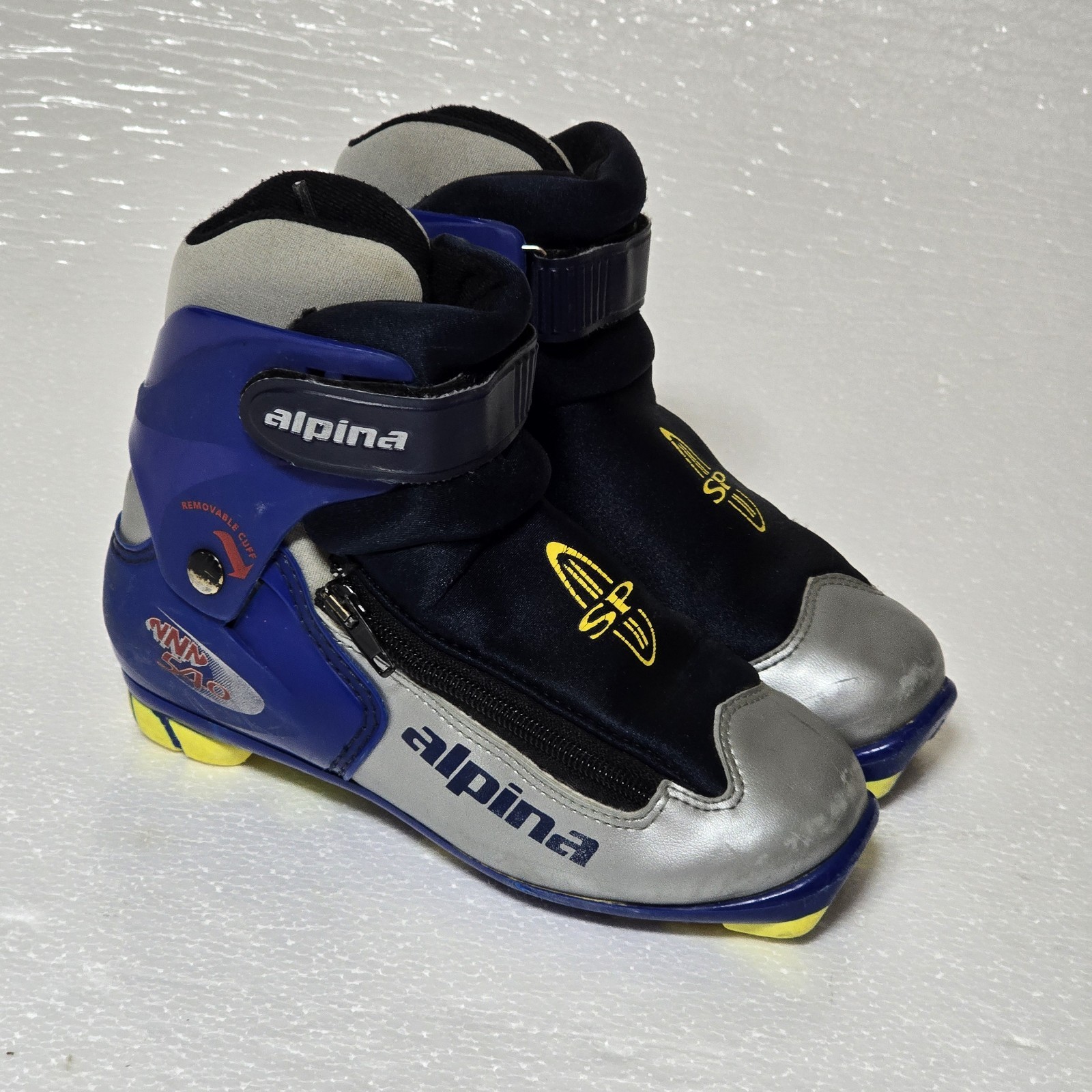 SALOMON Scarponi da sci di fondo Alpina NNN 568 taglia EU 35 37