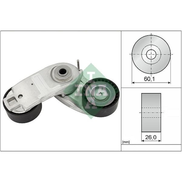 Schaeffler Ina Riemenspanner Keilrippenriemen Passend FüR Ford Fiesta Focus Puma-image