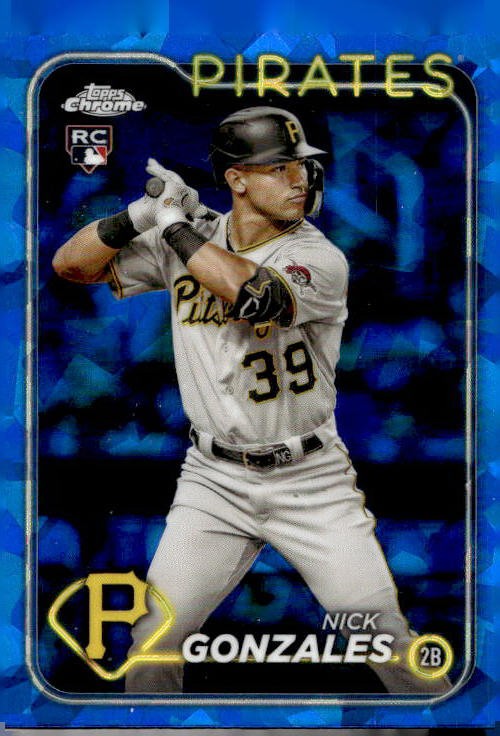 2024 Topps Chrome Sapphire Edition #168 Nick Gonzales