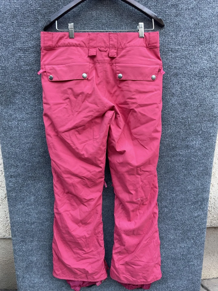 Pantalones de nieve Foursquare Outerwear para mujer grandes rosa Vivian aislados esquí carga Foto 2 de 4