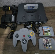 Nintendo 64 N64 Console with Genuine Controller and Games Tested Working