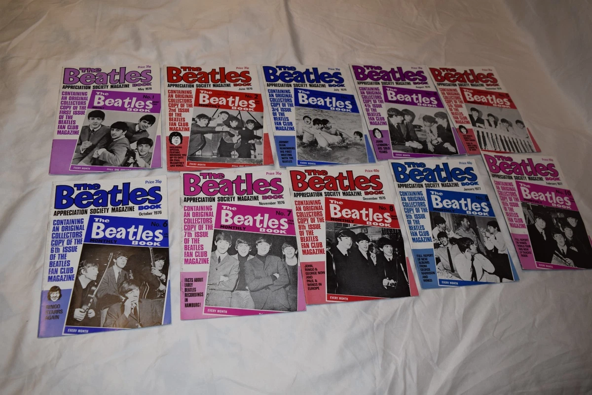THE BEATLES MONTHLY 全12巻セット Beatles Monthly Book for sale | eBay