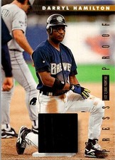 1996 Donruss #527 Darryl Hamilton Press Proofs baseball card 5MMMM