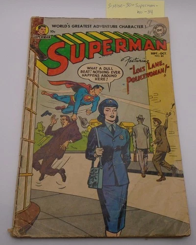 Superman #84  Pre-Code Golden Age Vintage DC Comic 1953
