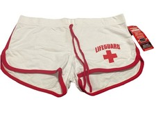 Lifeguard Shorts Women's Size M , Ft. Laud Eldale, Made In USA , 100% Cotton