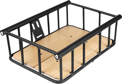 Lightweight Aluminum Front Basket for Electric Bikes - Perfect for Commuting!