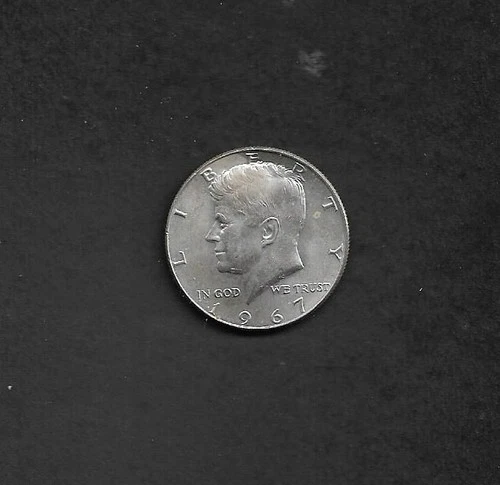 1967 Kennedy Eagle Half Dollar , Extremely Fine/Near Uncirculated Condition