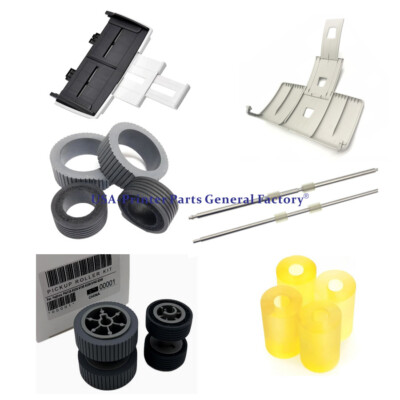 Pickup Brake Feed roller input output tray For Fujitsu fi-6130 fi-6140 ...