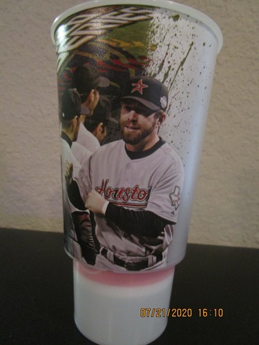 HOUSTON ASTROS MLB JEFF BAGWELL 10 YEAR WORLD SERIES ANNIVERSARY COLLECTORS CUP - Picture 4 of 4