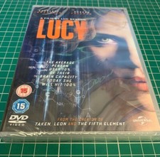 Lucy Scarlett Johnsson Morgan Freeman DVD New and Sealed