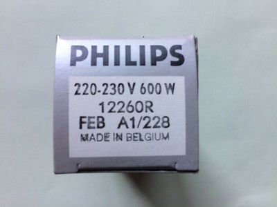 Philips Projektionslampe 220V-230V 600W 12260R
