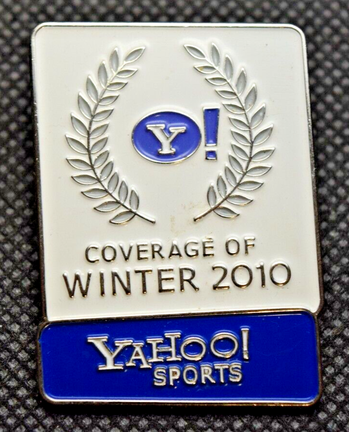 Yahoo Sports Coverage Winter 2010 Media Pin ski 04672 - Main Image