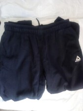 reebok sweatpants women black size medium