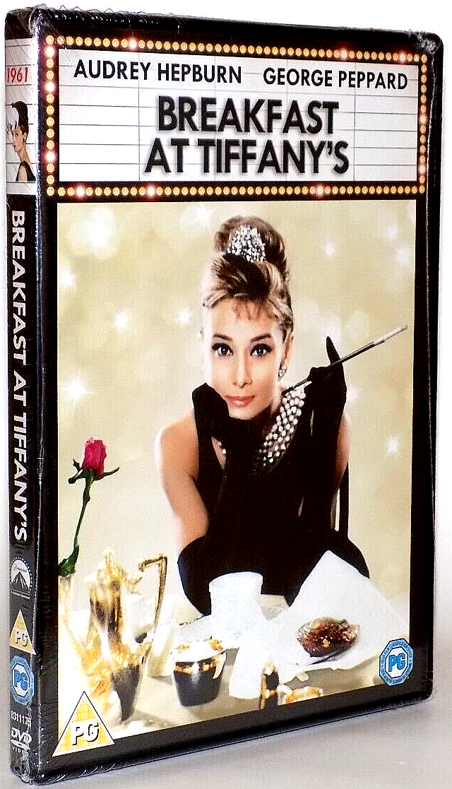 Breakfast At Tiffany's (1961) DVD Audrey Hepburn, Mickey Rooney, George Peppard