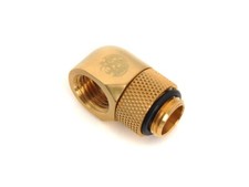 Bitspower G1/4" True Brass Rotary 90-Degree IG1/4" Extender