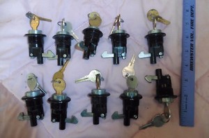 10Qty Hudson utility Lock & key multi car storage file cabinet tool box desk cam