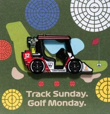 Leen Customs Ayrton Senna McLaren Formula 1 MP4/6 Golf Cart Pin #/100