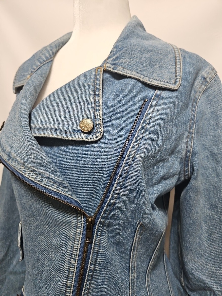 ジャケット・アウター 90s DKNY nylon motorcycle riders jacket 90s dkny jeans / nylon zip-up jacket | VOID.