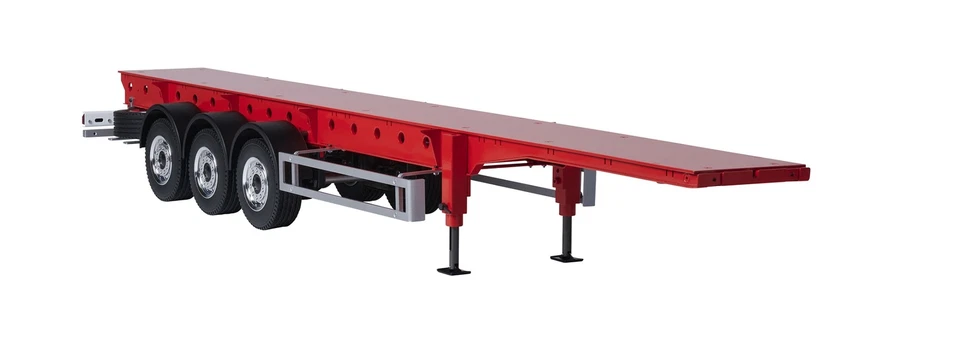 CARSON Truck Anhänger 3 Achs Aufliegerfahrgestell Ver. 3 Stahl1:14 - Bild 2 von 4