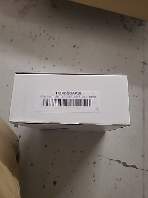 TF142-SOAP10 TEMP 2xspdt Freeze stat AUTO Reset Low Limit 10 Foot