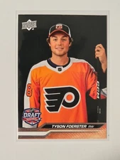 2023-24 Upper Deck #733 Tyson Foerster  Round 1 Draft Card