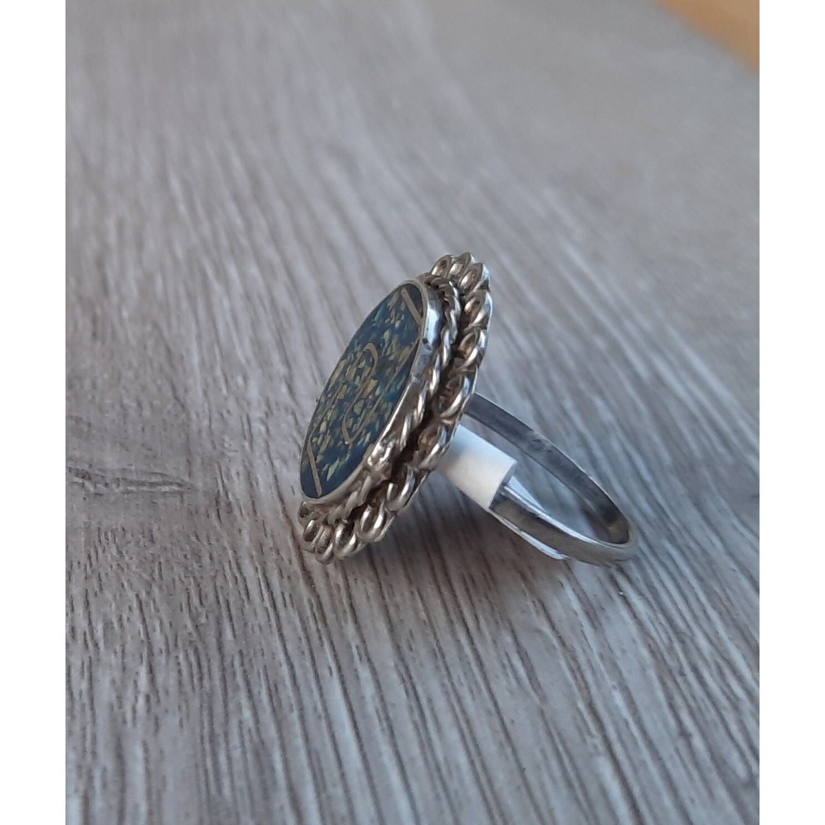 Vintage Sterling silver Taxco Mexico inlay ring size 4.5 | eBay Vintage Sterling silver Taxco Mexico inlay ring size 4.5 | eBay