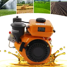 196cc Diesel-Powered Engine SingleCylinder Air Cool For Small Agricultural Motor