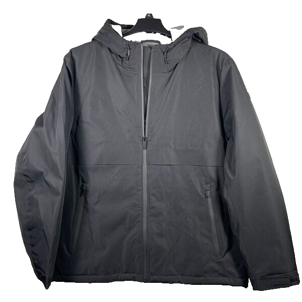 Dockers Black Men's Smart 360 Flex Lightweight Jacket Water