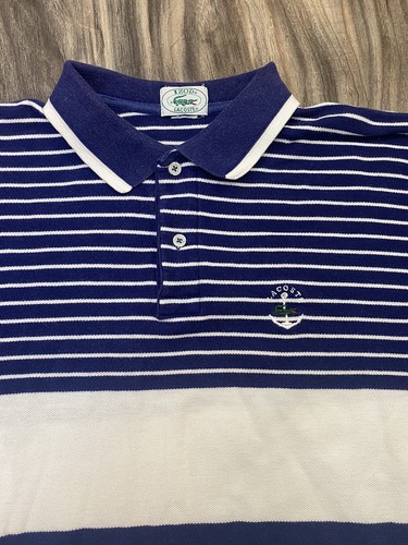 Vintage Izod Lacoste striped polo shirt 