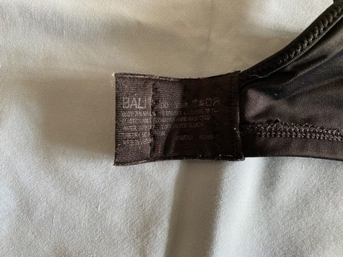 Bali Black Passion for Comfort minimizer underwire Bra 34DD - Picture 6 of 8