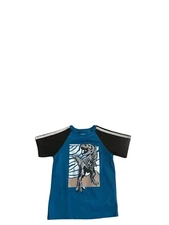 Garanimals Toddler Turquoise T Shirt Boy’s W/ Tyrannosaurus Rex Sz. 5t