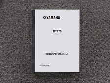 1976 Yamaha DT175 Motorcycle Shop Service Repair Manual LIT-11616-01-04