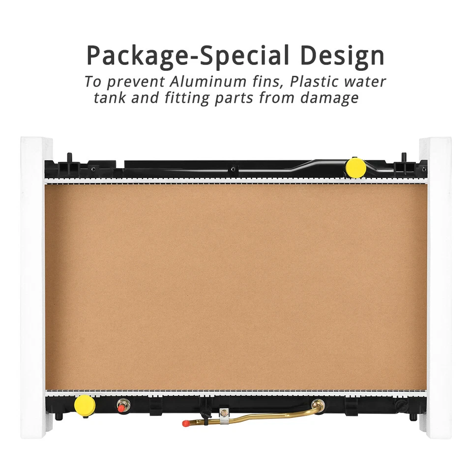 Radiador 2434 para Toyota Camry Lexus ES300 2002-2006 / 04-08 Solara 3,0 L 3,3 L V6 Foto 3 de 4