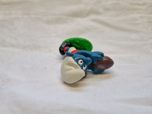20150 AFL Red Smurf Smurfs schleich figurine figures football footy rare toys - Picture 6 of 6