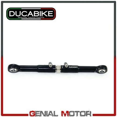 Tige de réaction Arrière Réglable Noir ADR02D Ducabike Ducati Diavel 1260 2019 - Afbeelding 1 van 1