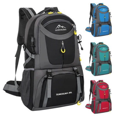 SUMOSUMA Rucksack Wasserdicht Schulrucksack Wanderrucksack Reiserucksack Freizeit Wandern