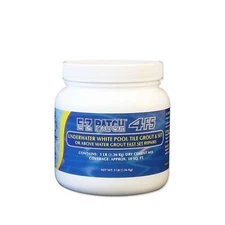 E-Z Patch 4 Fast Setting Underwater White Pool Tile & Grout Repair - Tile Gro...