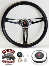 64-66 Tempest Lemans Catalina Steering Wheel For Tilt 13 12 Muscle Car Chrome 64-66 Tempest Lemans Catalina Steering Wheel For Tilt 13 12 Muscle Car Chrome