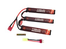 Evolution Li-Po Ultra Power 11.1V 1100mAh 20C - 40C  3 x mm 5.5x20x103   EA0144B