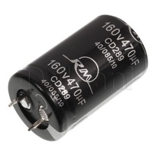 160V 470uF 22x40mm 85C Snap In Capacitor RM
