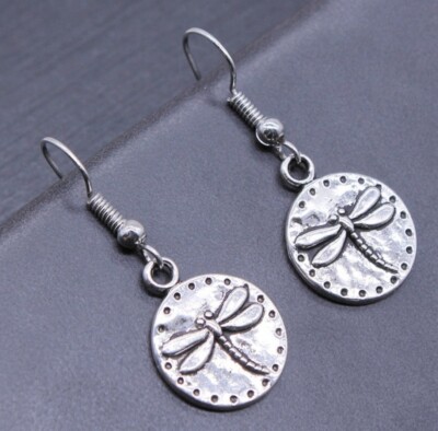 Alloy Dragonfly  Earrings ( 1 pair)