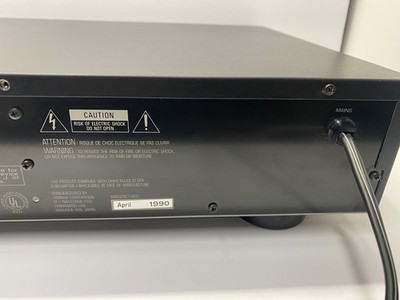 Yamaha CDX-1030 high-end CD player 1990 digital out variable